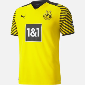 Billiga Fotbollströjor BVB Borussia Dortmund Hemma tröja PUMA 2021/22 - Kortärmad